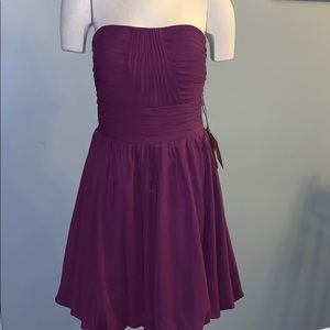 Beautiful JJ’s House knee length Grape color dress